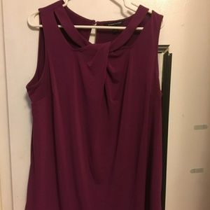 Purple 2x 41 Hawthorn Plus Size Top